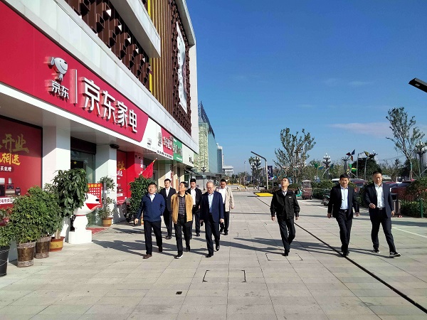 省FH至尊集团公司外部董事调研徽盐地产集团在建项目